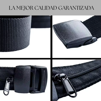 Cinturón Con Bolsillo Secreto